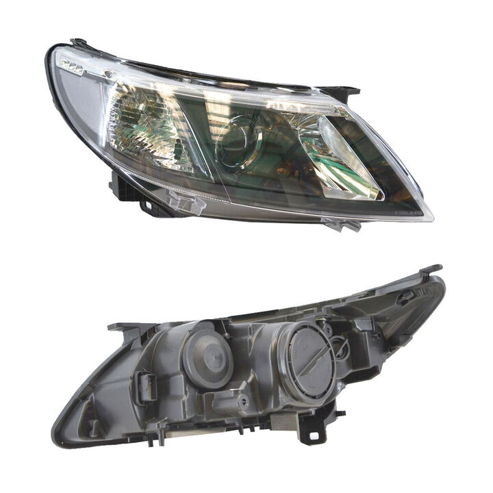 Faro Fronte Adatto A per Opel Corsa C 09/00- 06/03 Destra Con Lampadina